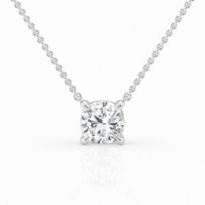 2.00 ct  Solitaire Pendant - Cushion