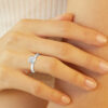 3.00 ct - Round  - Solitaire Ring - Image 3